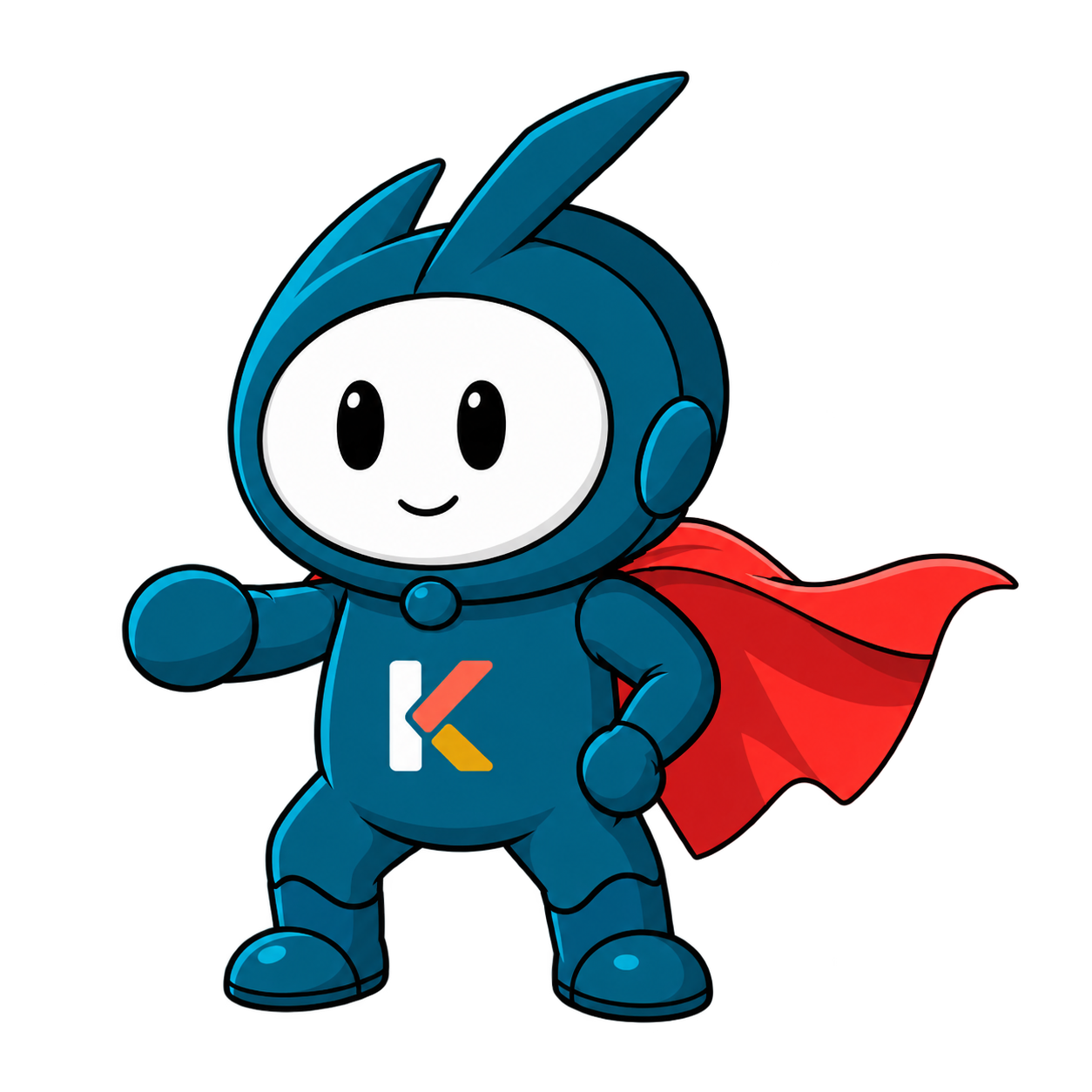 Kooday mascot welcoming you to build an AI agent